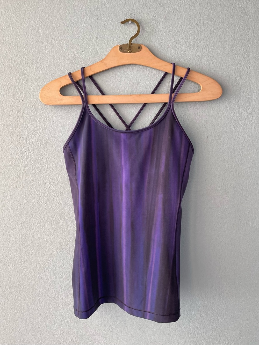Lululemon | Purple Free To Be Everlux Strappy Racerback Athletic Tank